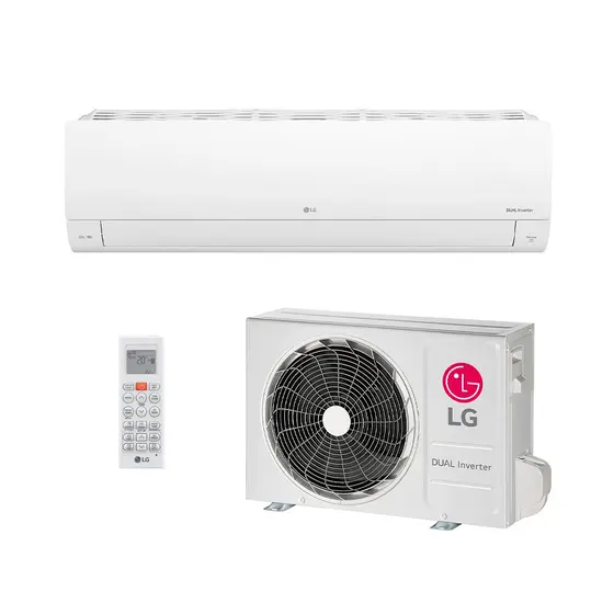 Ar Condicionado Split Hi Wall – Inverter – LG – Dual Inverter Voice +AI – 22.000 BTUs – Quente/Frio – 220V