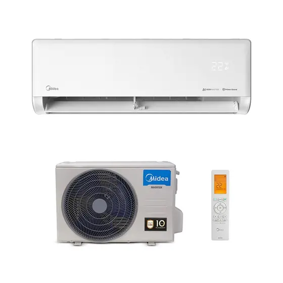Ar Condicionado Split Hi Wall Inverter Midea AI Ecomaster 9.000 Btus Frio 220v R-32