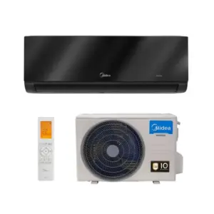 Ar Condicionado Split Hi Wall Inverter Midea Xtreme Save Connect Black 12000 BTUs Quente e Frio R32 220V Ar Condicionado Split Hi Wall Inverter Midea Xtreme Save Connect Black 12000 BTUs Quente e Frio R32 220V