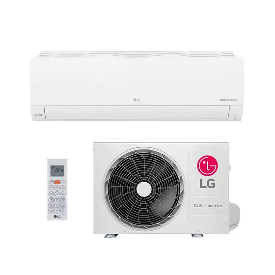 Ar Condicionado Split Hi Wall – Inverter R-32 – LG – Dual Inverter Compact + AI – 11.000 BTUs – Frio – 220V