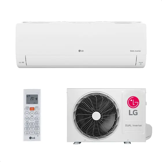 Ar Condicionado Split Hi Wall – Inverter R-32 – LG – Dual Inverter Voice + AI – 12.000 BTUs – Quente/Frio – 220V