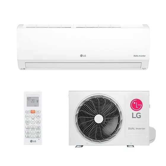Ar Condicionado Split Hi Wall – Inverter R-32 – LG – Dual Inverter Voice +AI – 9.000 BTUs – Frio – 220V