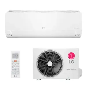 Ar Condicionado Split Hi Wall – Inverter R-32 – LG – Dual Inverter Voice + IA – 12.000 BTUs – Frio – 220V Ar Condicionado Split Hi Wall – Inverter R-32 – LG – Dual Inverter Voice + IA – 12.000 BTUs – Frio – 220V