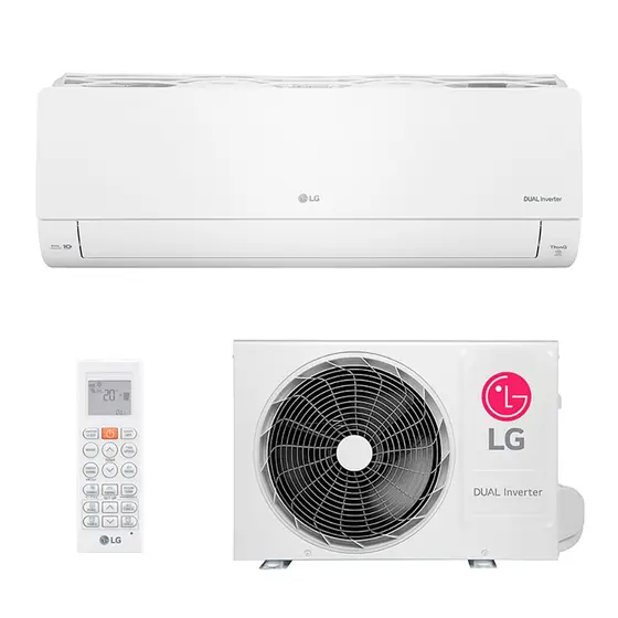 Ar Condicionado Split Hi Wall – Inverter R-32 – LG – Dual Inverter Voice + IA – 12.000 BTUs – Frio – 220V