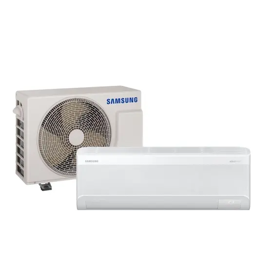 Ar Condicionado Split Hi Wall Inverter Samsung WindFree AI 12000 BTU/h Frio AR12DYFAAWKNAZ 220 Volts