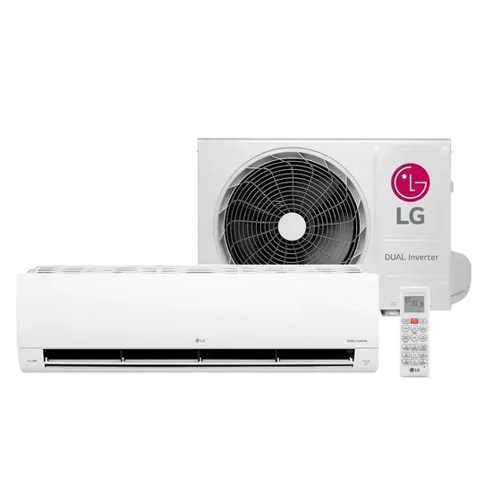 Ar Condicionado Split Hi Wall LG Dual Inverter Voice +IA 12.000 BTU/h Frio S3-Q12JA31B 127 Volts