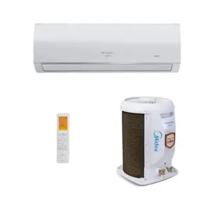 Ar Condicionado Split Hi Wall Springer Midea Air Volution Connect Barril Inverter 12000 BTUs Quente e Frio R32 220V Ar Condicionado Split Hi Wall Springer Midea Air Volution Connect Barril Inverter 12000 BTUs Quente e Frio R32 220V