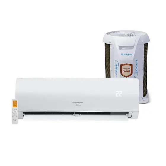 Ar Condicionado Split Hi Wall Springer Midea AirVolution 12000 BTU/h Frio 42AFFCI12S5 – 220 Volts