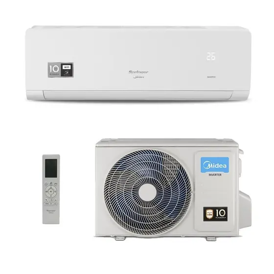 Ar Condicionado Split Hi Wall Springer Midea Xtreme Save Connect Inverter 12000 BTUs Quente e Frio R32 220V