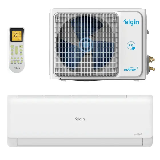 Ar Condicionado Split HW Elgin Eco Inverter II com WiFi 12.000 BTUs R32 Quente e Frio 220V