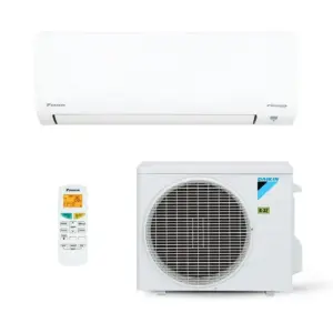 Ar-Condicionado Split HW R-32 Inverter Daikin Ecoswing Smart Gold 9.000 BTUs Quente/Frio 220V Ar-Condicionado Split HW R-32 Inverter Daikin Ecoswing Smart Gold 9.000 BTUs Quente/Frio 220V