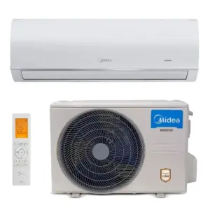 Ar-Condicionado Split Inverter 12000 BTUs Springer Midea Connect Hi Wall Só Frio 38AFVCI12M8/42AFVCI12M8 110V Ar-Condicionado Split Inverter 12000 BTUs Springer Midea Connect Hi Wall Só Frio 38AFVCI12M8/42AFVCI12M8 110V
