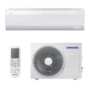 Ar-Condicionado Split Inverter 18000 BTUs Samsung WindFree AI Quente e Frio Wi-Fi Integrado AR18DXFAAWKNAZ / AR18DXFAAWKXAZ 220V Ar-Condicionado Split Inverter 18000 BTUs Samsung WindFree AI Quente e Frio Wi-Fi Integrado AR18DXFAAWKNAZ / AR18DXFAAWKXAZ 220V