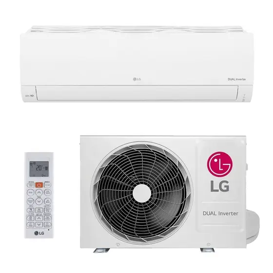Ar-Condicionado Split Inverter 9000 BTUs LG Dual Voice +AI Só Frio S3-Q09AA31B 110V