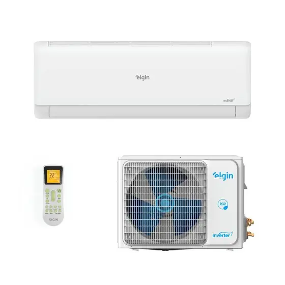 Ar Condicionado Split Inverter Elgin Hi Wall Eco II 9000 BTUs Frio 45HJFI09C2WC – 220V