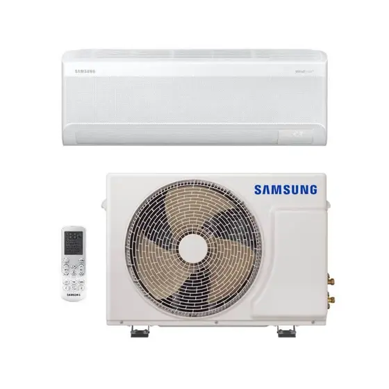 Ar Condicionado Split Inverter Hi Wall Samsung Windfree AI 12000 BTUs Frio AR12DYFAAWKNAZ – 220V