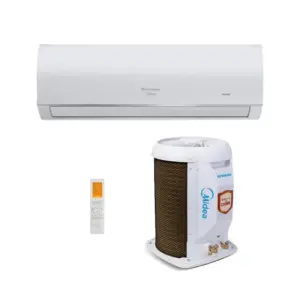 Ar Condicionado Split Inverter Hi Wall Springer Midea Airvolution Connect 22000 BTUs Frio 42AFVCI22S5 220V Ar Condicionado Split Inverter Hi Wall Springer Midea Airvolution Connect 22000 BTUs Frio 42AFVCI22S5 220V