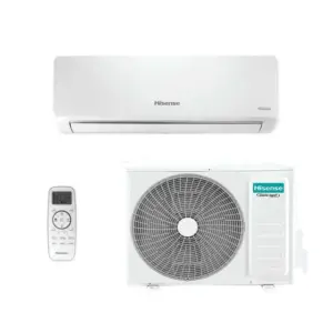 Ar Condicionado Split Inverter Hi Wall Wi-Fi Hisense 9000 BTUs Quente/Frio AS-09UW2RLD – 220V Ar Condicionado Split Inverter Hi Wall Wi-Fi Hisense 9000 BTUs Quente/Frio AS-09UW2RLD – 220V