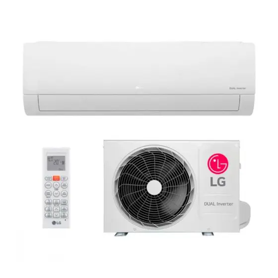 Ar Condicionado Split Inverter LG Hi Wall DUAL Compact +AI 18000 BTUs Frio S3-Q18KLQAL – 220V