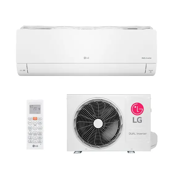 Ar Condicionado Split Inverter LG Hi Wall Dual Voice +AI 12000 BTUs Frio S3NQ12JA31K.EB2GAMZ – 220V