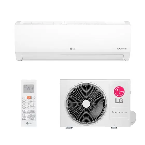 Ar Condicionado Split Inverter LG Hi Wall Dual Voice +AI 9000 BTUs Frio S3-Q09AA31A – 220V