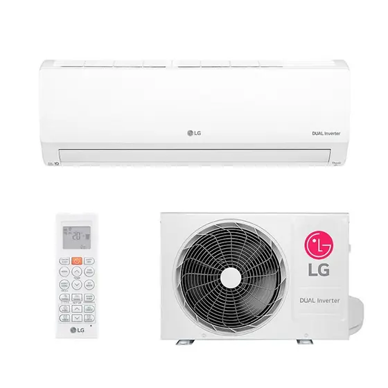 Ar Condicionado Split Inverter LG Hi Wall DUAL Voice +IA 9000 BTUs Quente Frio S3NW09AA31C – 220V