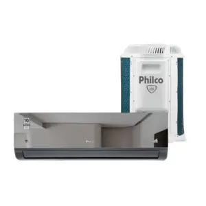 Ar Condicionado Split Inverter Philco Espelhado 12000 BTUs Quente e Frio PAC12000IQFM15E 220V Ar Condicionado Split Inverter Philco Espelhado 12000 BTUs Quente e Frio PAC12000IQFM15E 220V