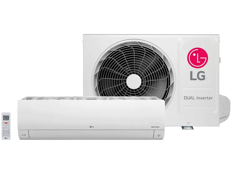 Ar-condicionado Split LG Dual Inverter Voice +AI 18.000 BTUs Frio S3-Q18KL31B