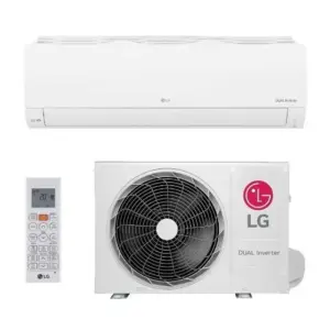 Ar Condicionado Split Parede LG Dual Compact +ai Inverter 12000 BTU Quente e Frio R32 220V Ar Condicionado Split Parede LG Dual Compact +ai Inverter 12000 BTU Quente e Frio R32 220V