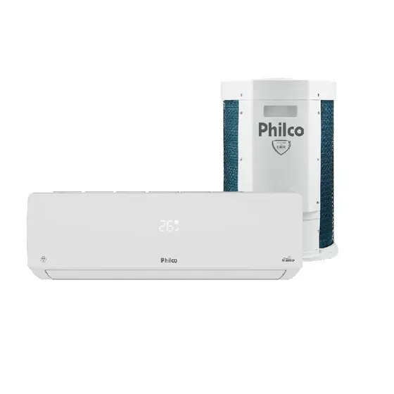 Ar Condicionado Split Philco Hi Wall Eco Inverter 18.000 BTU/h Quente e Frio Monofásico Branco PAC18000IQFM15 – 220V