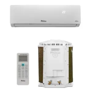 Ar Condicionado Split Philco Hi Wall Inverter 12.000 BTU/h Frio Monofásico Branco PAC12FC 220V Ar Condicionado Split Philco Hi Wall Inverter 12.000 BTU/h Frio Monofásico Branco PAC12FC 220V