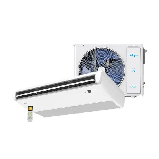 Ar Condicionado Split Piso Teto Inverter Elgin Plus 36000 BTU/h Frio 45PDFI36C2DA 220 Volts