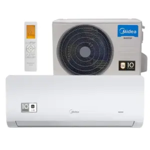Ar Condicionado Split Springer Midea Hi Wall Xtreme Save Connect Inverter 30.000 BTU/h Quente e Frio Monofásico Branco – 220V Ar Condicionado Split Springer Midea Hi Wall Xtreme Save Connect Inverter 30.000 BTU/h Quente e Frio Monofásico Branco – 220V
