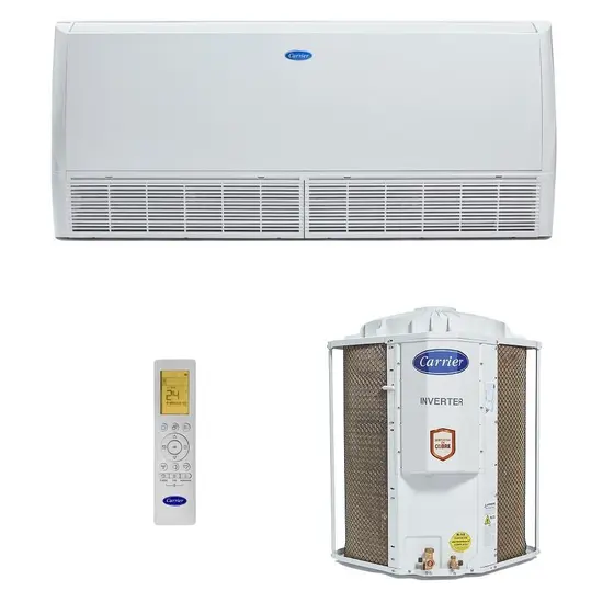 Ar condicionado Split Teto Carrier Xpower Inverter Connect 30.000 BTU/h Frio Monofásico Branco 42ZQVD30C5/38CCVD30515MC 220V