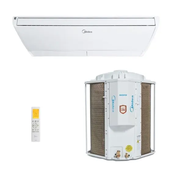 Ar-Condicionado Split Teto Inverter Connect Midea 60.000 BTUs R-32 Só Frio 220V Monofásico