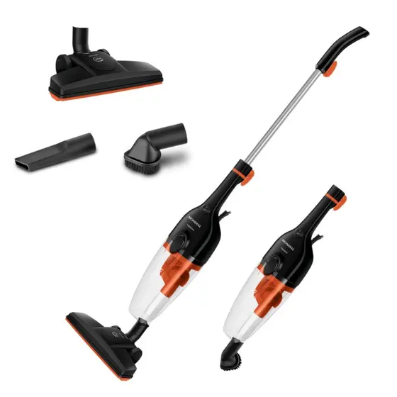 Aspirador de Pó Vertical Mondial Turbo 1500W Preto e Laranja AP-40-B