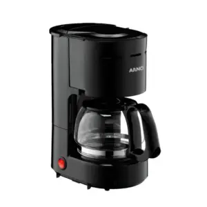 Cafeteira Elétrica de Gotejamento Arno Classic 12 Xícaras Preta 127V