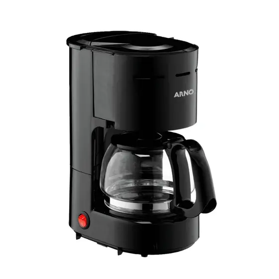 Cafeteira Elétrica de Gotejamento Arno Classic 12 Xícaras Preta 127V