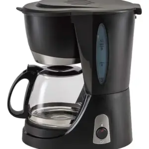 Cafeteira Elétrica de Gotejamento Agratto Vetro Semi Automática Preta 127V CEV15