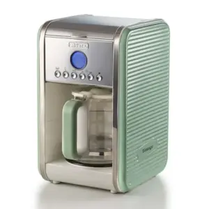 Cafeteira Elétrica de Gotejamento Ariete Vintage 4 a 12 Xícaras Programável Verde 900W 1342