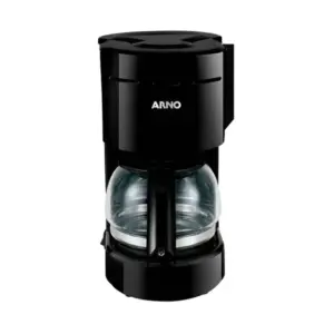 Cafeteira Elétrica de Gotejamento Arno Classic 12 Xícaras Semi Automática Preta 220V
