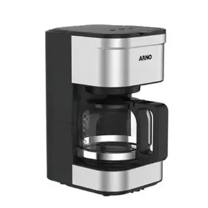 Cafeteira Elétrica de Gotejamento Arno Preferita Inox Preta 127V CM225DB1