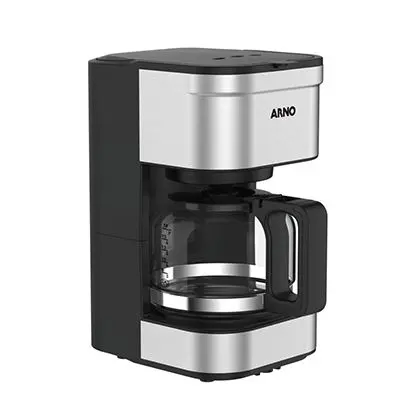 Cafeteira Elétrica de Gotejamento Arno Preferita Inox Preta 127V CM225DB1