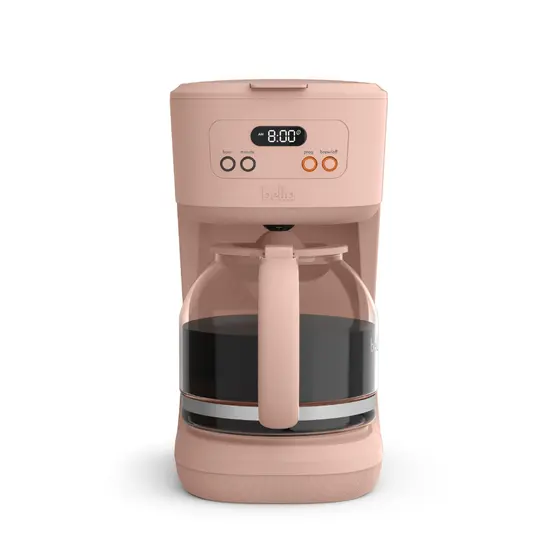 Cafeteira Elétrica de Gotejamento Bella 12 Xícaras Programável com Filtro Reutilizável