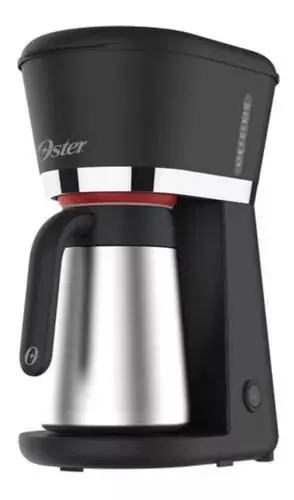Cafeteira Elétrica de Gotejamento Oster Black 0,7L com Jarra Térmica Inox 110V