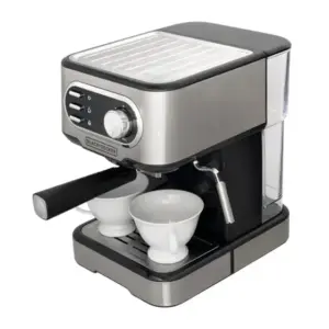 Cafeteira Elétrica Expresso Black+Decker Gourmand Gris Multifunções 127V CE1100G