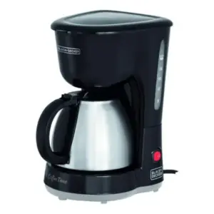 Cafeteira Elétrica de Gotejamento Black+Decker Semi Automática Preta CM15
