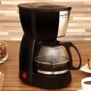 Cafeteira Elétrica de Gotejamento Britânia 15 Cafés Inox CP15