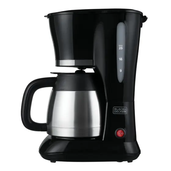 Cafeteira Elétrica de Gotejamento Black+Decker 25 Cafés com Jarra Térmica 220V CM200I-B2