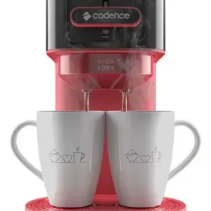 Cafeteira Elétrica Individual Cadence Single Up Duplo Vermelha 220V CAF230
